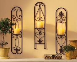 Iron Candle Sconce Candle Wall Sconces