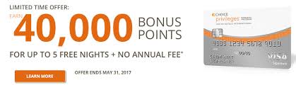 Barclaycard Choice Privileges 40 000 Points After 1 000 In