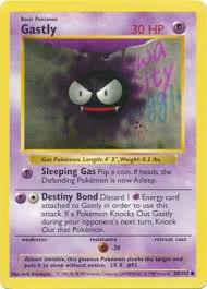 Most gastly pokemon cards will be worth $1 to $5 in played condition. Pokemon Card Base 50 102 Gastly Common Shadowless Bbtoystore Com Toys Plush Trading Cards Action Figures Games Online Retail Store Shop Sale