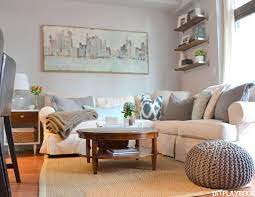 easy ideas for decorating over a couch