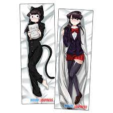 Hobby Express Anime Dakimakura Japanse Otaku Waifu Knuffelen Body Pillow  Cover Komi Shouko Komi San 21705|Hoofdkussensloop| - AliExpress