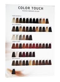 Details About Wella Professionals Koleston Perfect Color Touch Shade Guide Chart Used
