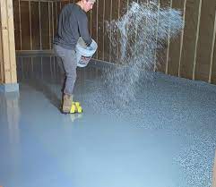 ask about our epoxy flake floors
