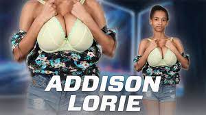 Addison Lorie African Hot Actress Big Natural Breasts Bio - YouTube