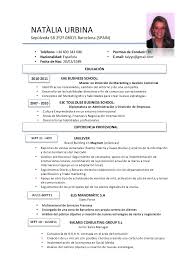 Resume In Spanish Example Rome Fontanacountryinn Com