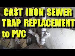 Replacing Cast Iron Sewer Pipe With Pvc