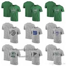 Men Raiders Lions Falcons Steelers Giants Vikings Packers Falcons Jets Prolineby Fanatics Branded Kelly Emerald Isle T Shirt