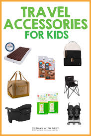20 travel accessories for kids days