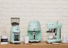 Both grinding and brewing can run correctly through it. Smeg Coffe Set Appliances For The Ultimate At Home Coffee Experience Smeg Com Smeg Com