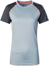 Berghaus Tech Tee 2 0 Womens Short Sleeve T Shirt Uk 8 Carbon