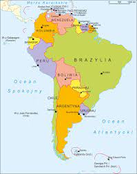 File:Ameryka Południowa mapa polityczna.png - Wikimedia Commons