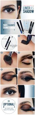 smokey eyes with just a liner