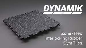 zone flex rubber gym flooring dynamik