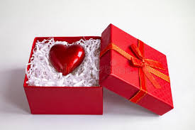 Show her that she is your world this valentine's day with our amazing range of valentine's gifts for amazing ladies! Red Gift Box With Heart By On White Background Stock Image Image Of Romance Celebration 138150517