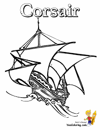 When it gets too hot to play outside, these summer printables of beaches, fish, flowers, and more will keep kids entertained. High Seas Pirate Ship Coloring Pages 25 Ship Free Tall Ships