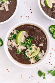 instant pot black bean soup soaked or