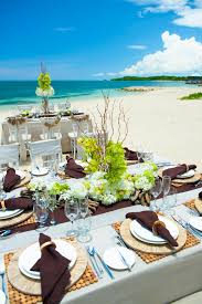 Wedding table settings on a budget. Beach Weddings Inspiration Venues Expert Tips Sandals