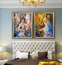 Large Canvas Paintings 2 Piece Wall Art