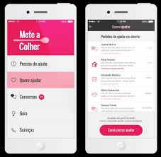 Resultado de imagem para mete a colher app