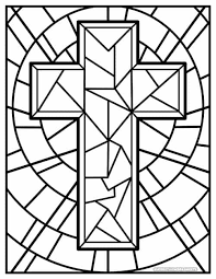 Cross Coloring Pages Superstar Worksheets