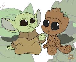 Looking for the best baby yoda wallpaper ? Baby Yoda And Groot Wallpapers Wallpaper Cave