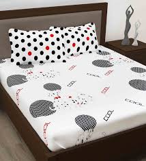 Cotton Queen Sized Bed Sheets With 2