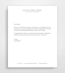 Modern Letterhead Personalized Stationary Personalized