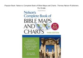 Popular Book Nelson S Complete Book Of Bible Maps And Charts
