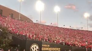 Video Georgia Fans Taking Over Vanderbilt Stadium Should