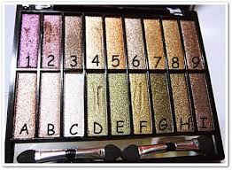 review bys eyeshadow palette and