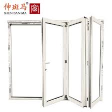 china aluminium exterior folding glass