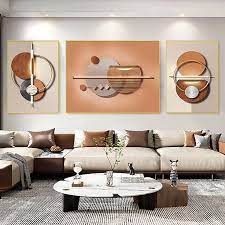 Canvas Painting With Frame Living Room