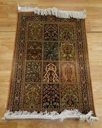 kashmir handmade silk carpet at rs 8