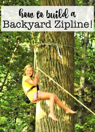 how to build a backyard zipline momof6
