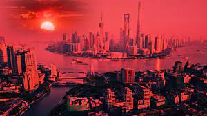 China: Sky mysteriously turns red, just ...