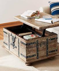 rustic trunk coffee table hope chest