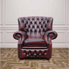 chesterfield monks high back wing chair