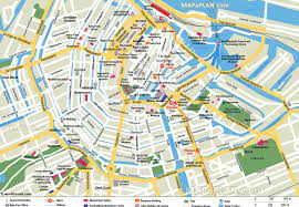 Amsterdam is the capital and most populous city of the netherlands with a population of 872,680 within the city proper, 1,558,755 in the urban area and 2,480,394 in the metropolitan area. Free Printable Map Of Amsterdam Google Search Amsterdam Tourist Map Amsterdam Map Amsterdam City Map