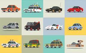 name these 77 famous tv cars