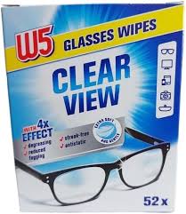 W5 Pre Moistened Cleaning Lens Cloths