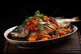 美味的红烧鱼高清图片下载-正版图片600037643-摄图网