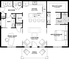 2 bedroom small house plan with 988