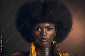 african culture portrait of beautiful