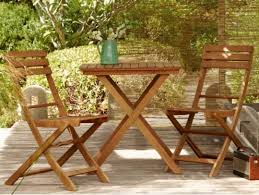 Wooden Two Seater Bistro Set 37 B Q