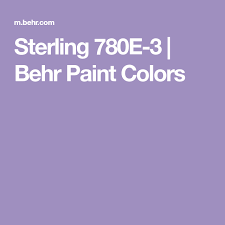 Sterling 780e 3 Behr Paint Colors Living Room Paint