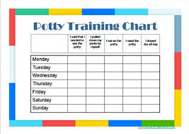 free potty training chart printables