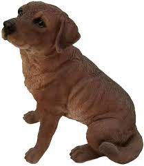 23cm Chocolate Labrador Retriever Dog