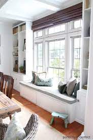 The Dining Room Window Seat Perfectly