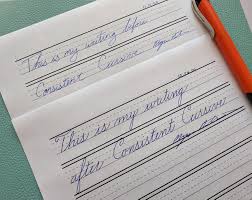learn to write cursive consistent cursive