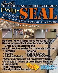 poly seal waterborne acrylic modified